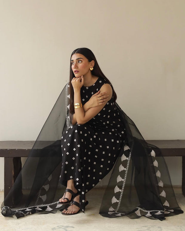 BLACK CLOVER | 3-PC Stitched Embroidered outfit