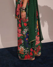 Exotic Garden | 3-Piece Stitched Suit