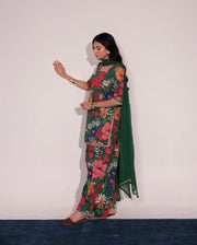 Exotic Garden | 3-Piece Stitched Suit