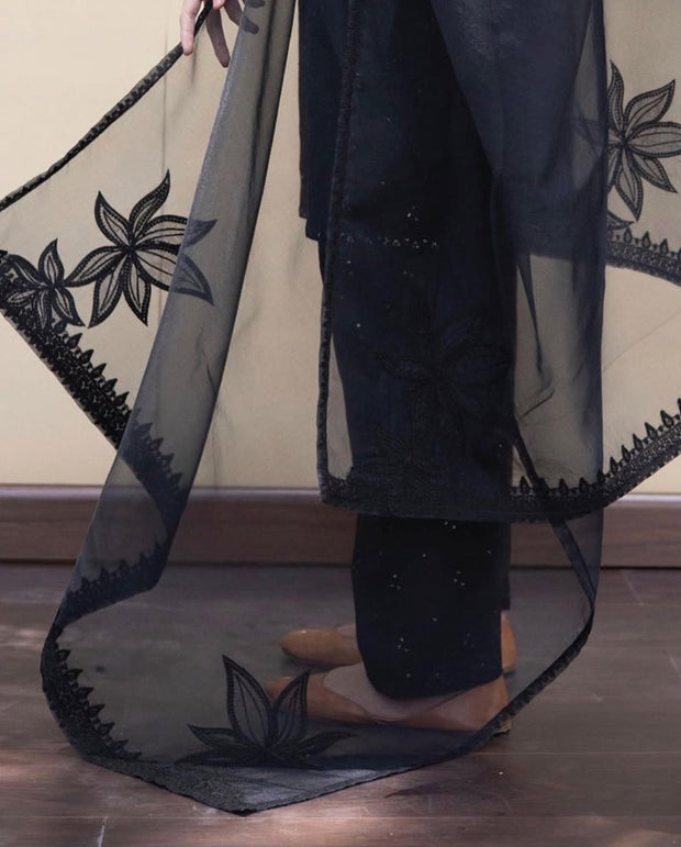 Koyal | 3-pc Stitched Embroidered Outfit